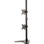 Fellowes Professional Series Freestanding Dual Stacking Monitor Arm, For 32" Monitors, 15.3" x 35.5" x 11", Black, Supports 17 lb Product Image 