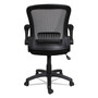 Alera EB-E Series Swivel/Tilt Mid-Back Mesh Chair, Supports Up to 275 lb, 18.11" to 22.04" Seat Height, Black Product Image 