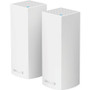 Linksys Velop Wi-Fi 5 IEEE 802.11ac Ethernet Wireless Router - 2.40 GHz ISM Band - 5 GHz UNII Band - 6 x Antenna(6 x Internal) - 275 MB/s Wireless Speed - 2 x Broadband Port - (LNKWHW0302) Product Image 