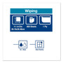 Tork Heavy-Duty Paper Wiper, 1-Ply, 11.1" x 800 ft, Blue Product Image 