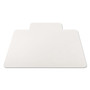 Alera All Day Use Non-Studded Chair Mat for Hard Floors, 45 x 53, Wide Lipped, Clear Product Image 