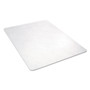 Alera All Day Use Non-Studded Chair Mat for Hard Floors, 46 x 60, Rectangular, Clear Product Image 