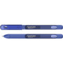 Paper Mate InkJoy Gel Pen, Stick, Medium 0.7 mm, Blue Ink, Translucent Blue Barrel, Dozen Product Image 