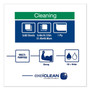 Tork Heavy-Duty Cleaning Cloth, 8.46 x 16.13, White, 80/Box, 5 Boxes/Carton Product Image 