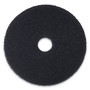 Boardwalk Stripping Floor Pads, 17" Diameter, Black, 5/Carton Product Image 