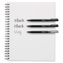 Sharpie Brush Tip Pens, Fine Brush Tip, Black, Dozen Product Image 