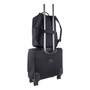 Swiss Mobility Cadence 2 Section Business Backpack, Fits Devices Up to 15.6", Polyester, 6 x 6 x 17, Charcoal Product Image 