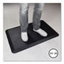 deflecto Anti-Fatigue Mat, 36 x 24, Black Product Image 