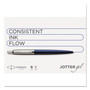 Parker Jotter Gel Pen, Retractable, Medium 0.7 mm, Black Ink, Stainless Steel Barrel (PAR2020647) Product Image 