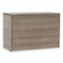 Linea Italia Urban Series Cabinet Credenza Pedestal with Lateral File, 35.25w x 15.25d x 23.75h, Natural Walnut Product Image 