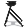 Alera Flip and Nest Table Base, 55.88w x 23.63d x 28.5h, Black Product Image 