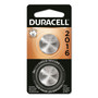 Duracell Lithium Coin Batteries With Bitterant, 2016, 2/Pack Product Image 