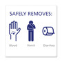 PURELL Body Fluid Spill Kit, 4.5" x 11.88" x 11.5", One Clamshell Case with 2 Single Use Refills/Carton Product Image 