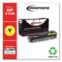 Innovera Remanufactured Yellow Toner, Replacement for 410A (CF412A), 2,300 Page-Yield Product Image 