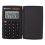 Innovera 15921 Pocket Calculator with Hard Shell Flip Cover, 8-Digit LCD Product Image 