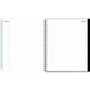 Baccara Dark Monthly Planner, Floral Artwork, 10 x 8, Gray/Black/Gold Cover, 12-Month (Jan to Dec): 2026 Product Image 