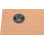 HON HONHGRMTUSB2 3-Outlet Power/Data Outlet - 3 x Power Receptacles Wall Mountable - Black - (HONHGRMTUSB2) Product Image 