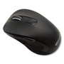 Innovera Mid-Size Wireless Optical Mouse with Micro USB, 2.4 GHz Frequency/26 ft Wireless Range, Right Hand Use, Black Product Image 