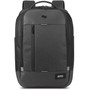 Solo Magnitude Backpack, Fits Devices Up to 17.3", Polyester, 12.5 x 6 x 18.5, Black Herringbone Product Image 