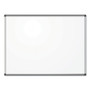 U Brands PINIT Frame Magnetic Dry Erase Board - 35" (2.9 ft) Width x 47" (3.9 ft) Height - White Painted Steel Surface - Silver Aluminum Frame - Rectangle - Horizontal/Vertical - Magnetic - 1 Each - (UBR2807U0001) Product Image 
