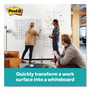 Post-it Flex Write Surface, 50 ft x 48, White Surface Product Image 