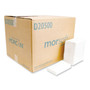 Morcon Tissue Morsoft Dispenser Napkins, 1-Ply, 6 x 13, White, 500/Pack, 20 Packs/Carton Product Image 