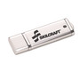 AbilityOne 7045015584987, SKILCRAFT Ultra-Slim Flash Drive, 4 GB, Silver Product Image 