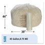 AbilityOne - Shredder Bags, Medium-Duty, Clear, 45 Gal, 44" x 39"  - (8105-01-557-4974) (8105015574974) Product Image 