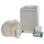 AbilityOne - Shredder Bags, Medium-Duty, Clear, 10 Gal, 24" x 26"  - (8105-01-557-4975) (8105015574975) Product Image 