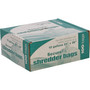AbilityOne - Shredder Bags, Medium-Duty, Clear, 10 Gal, 24" x 26"  - (8105-01-557-4975) (8105015574975) Product Image 