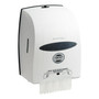 Kimberly-Clark Professional* Sanitouch Hard Roll Towel Dispenser, 12.63 x 10.2 x 16.13, White KCC09991 (KCC09991) View Product Image
