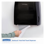 Kimberly-Clark Professional* Sanitouch Hard Roll Towel Dispenser, 12.63 x 10.2 x 16.13, Smoke (KCC09996) View Product Image