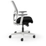 HON Ignition Low-back Task Chair - Black Seat Color - Fog Back Color - Mesh Back Material - Designer White Frame Color - Low Back Product Image 