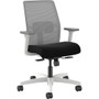 HON Ignition Low-back Task Chair - Black Seat Color - Fog Back Color - Mesh Back Material - Designer White Frame Color - Low Back Product Image 
