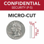 GBC Momentum Paper Shredder, M12-12, Micro-Cut, Anti-Jam, 12 Sheets - Continuous Shredder - Micro Cut - 12 Per Pass - for shredding CD, Credit Card, Junk Mail, Staples, Paper Clip, DVD - 0.078" x 0.594" Shred Size Product Image 