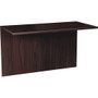 Lorell Prominence 2.0 Bridge - 29" Height x 48" Width x 24" Depth, x 1" Thickness Top - Band Edge - Material: Particleboard - Finish: Espresso Laminate Product Image 