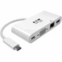 Tripp Lite series U444-06N-VGU-C Docking Station - for Notebook, Tablet PC - 2 x USB Ports - 2 x USB 3.0 - Network (RJ-45) - VGA Product Image 