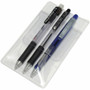 Baumgartens Pen/Pencil Holder - Plastic - Transparent Product Image 