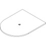Lorell Prominence 2.0 Half-Racetrack Conference Tabletop - Espresso Racetrack, Laminated Top - 60" Table Top Width x 48" Table Top Depth x 1.50" Table Top Thickness - Assembly Required - Particleboard Top Material Product Image 
