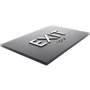 Lorell Exit Sign - 4.5" Width x 6.8" Height - Rectangular Shape - Surface-mountable - Easy Readability, Braille - Indoor Product Image 