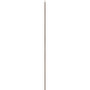 Lorell Adaptable Panel Divider - 24" Width x 2" Height x 37" Depth - Aluminum - Walnut Product Image 