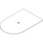 Lorell Prominence 2.0 Half-Racetrack Conference Tabletop - Espresso Racetrack, Laminated Top - 72" Table Top Width x 48" Table Top Depth x 1.50" Table Top Thickness - Assembly Required - Particleboard Top Material Product Image 