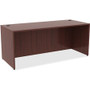 Lorell Essentials Series Rectangular Desk Shell - 29.5" Height x 72" Width x 30" Depth Desk - Material: Laminate - Finish: Mahogany Product Image 