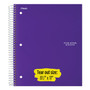 Five Star Wirebound Notebook with Eight Pockets, 5-Subject, Medium/College Rule, Randomly Assorted Cover Color, (200) 11 x 8.5 Sheets View Product Image