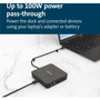 Kensington MD120U4 USB4 Portable Docking Station - for Monitor, Notebook - USB4 - 2 Displays Supported - 4K, 8K - 3840 x 2160, 7680 x 4320 Product Image 