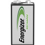 Energizer 9-Volt Recharge Batteries, 1-Packs - For Multipurpose - Battery Rechargeable - 9V - 175 mAh - 8.4 V DC Product Image 