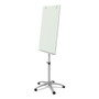 Quartet Infinity Mobile Easel with Glass Dry-Erase Board - 24" (2 ft) Width x 77" (6.4 ft) Height - Silver Tempered Glass Surface Product Image 