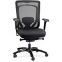Eurotech Monterey Executive Chair - Java Seat Color - Fabric Seat Material - Black Back Color - Black Frame Color - Titanium Frame Material Product Image 