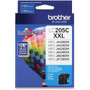 Brother Innobella LC205C Inkjet Ink Cartridge - Cyan - 1 Each Product Image 