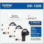 Brother DK Address Label - 2 2/5" Width x 1 1/10" Length - Rectangle - Thermal - Paper - 800 / Roll Product Image 